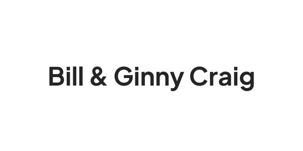 Bill and Ginny Craig